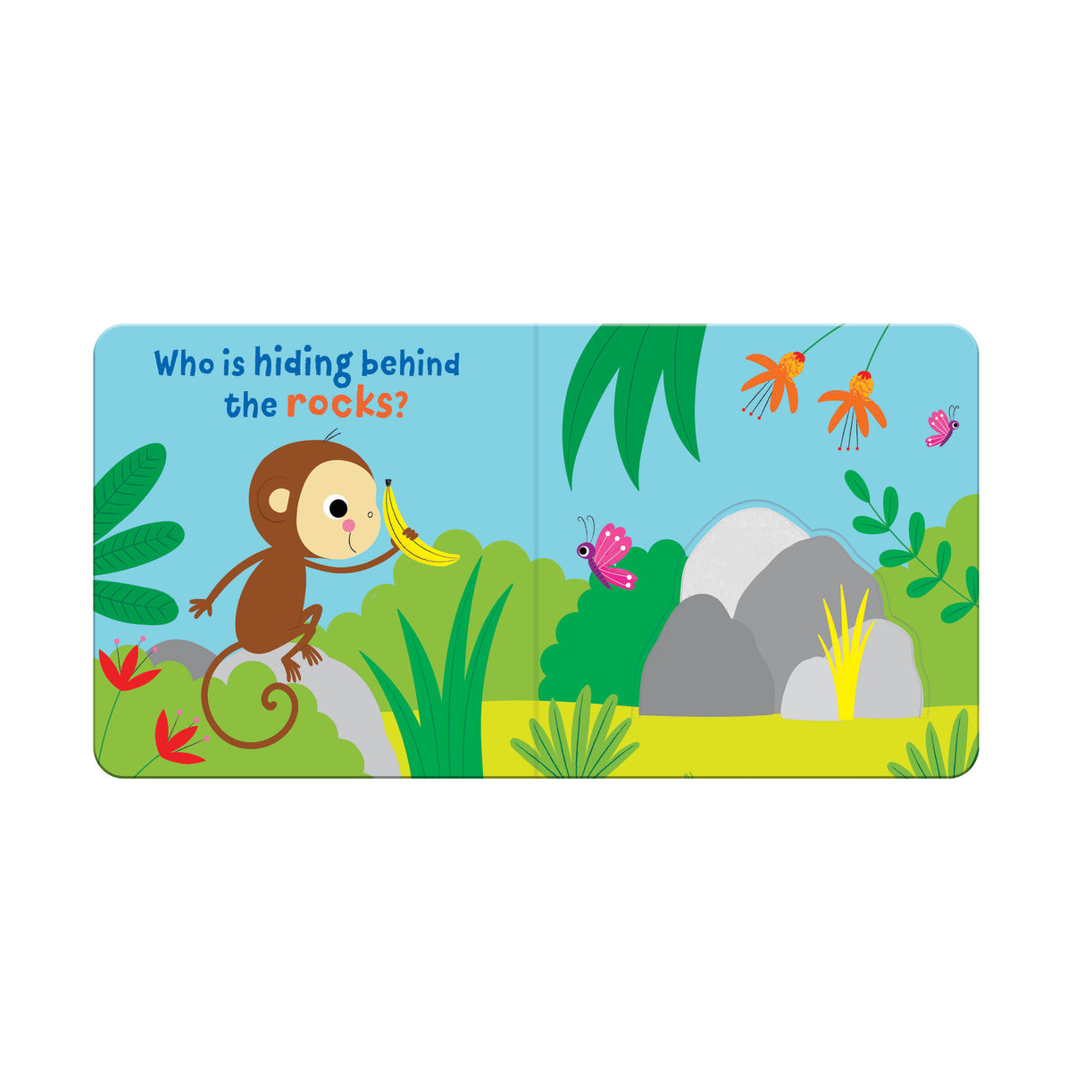 Lift-The-Flap Jungle – Children’s Board Book