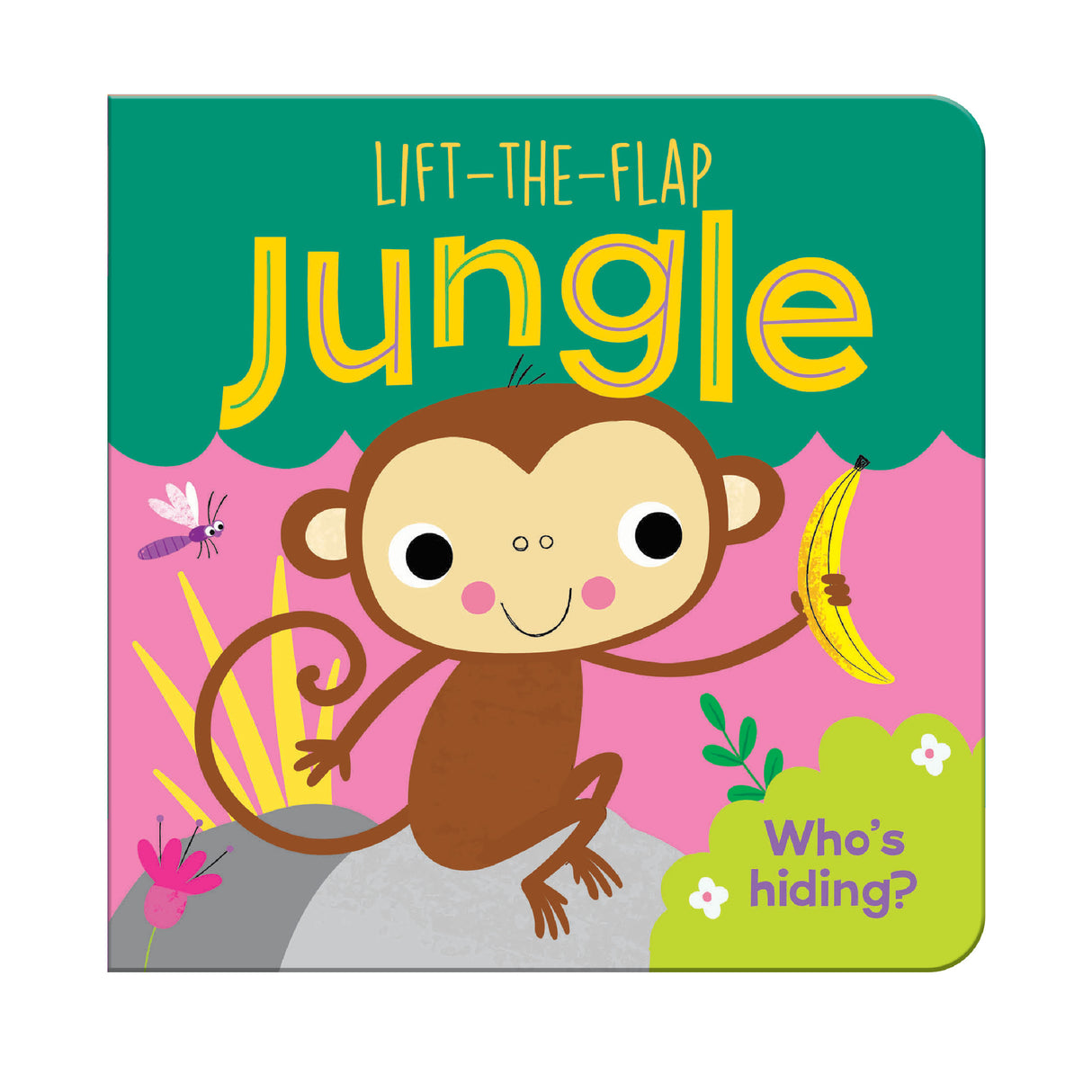 Lift-The-Flap Jungle – Children’s Board Book