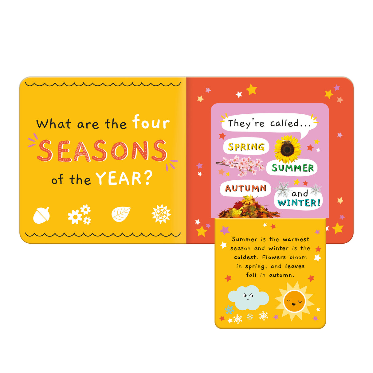 My First Facts Nature – Learning Lift-the-Flap Board Book
