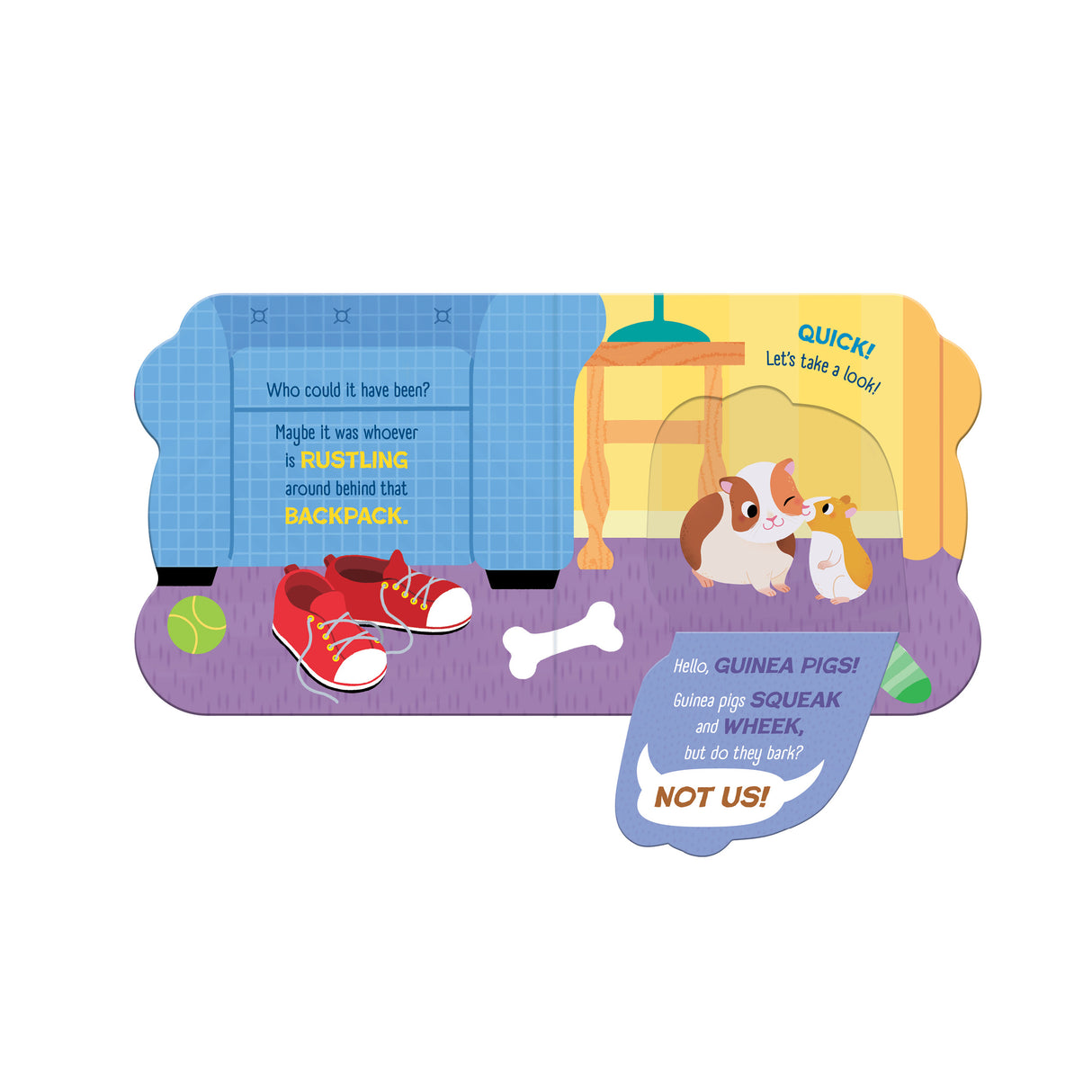 Did You Bark? - Children's Lift-the-Flap Board Book