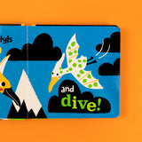 Dinoland – High Contrast Neon Board Book