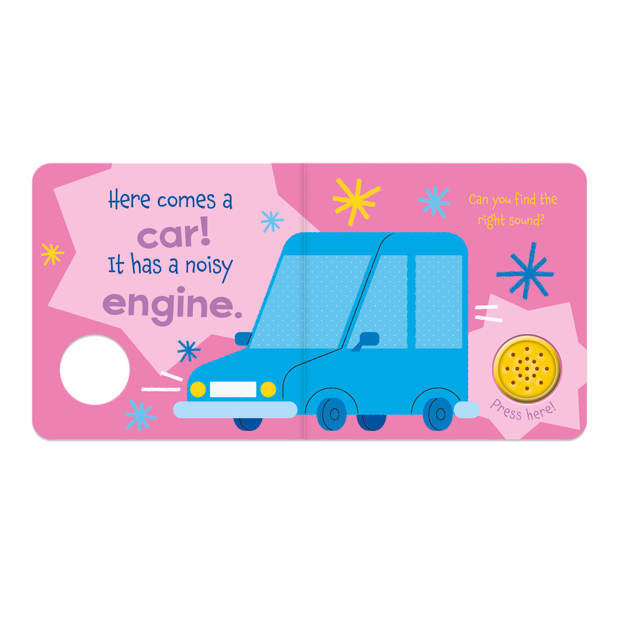 Find That Sound Vehicles – Children’s Sound Book