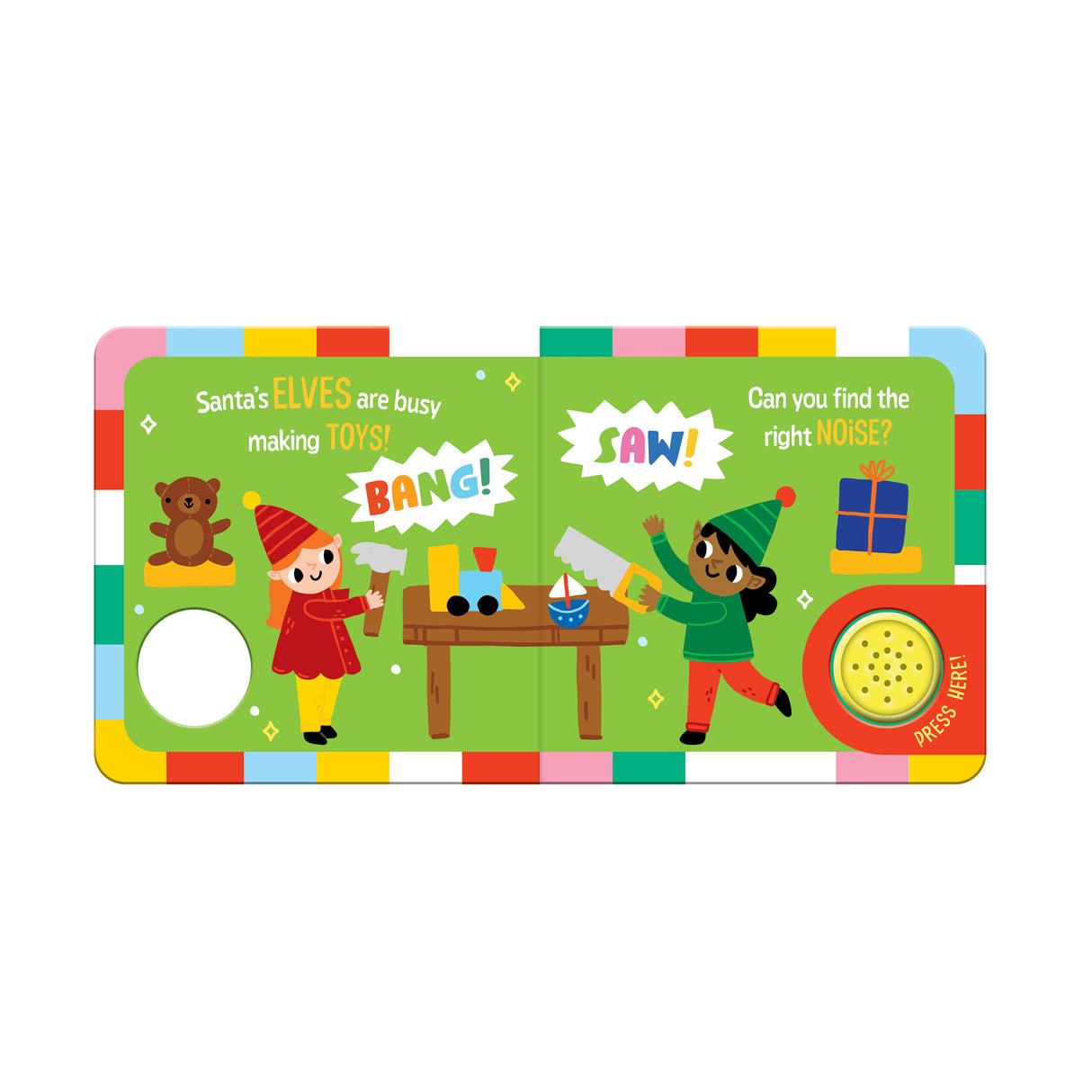 Can You Find The Right Noise – Children’s Christmas Sound Book