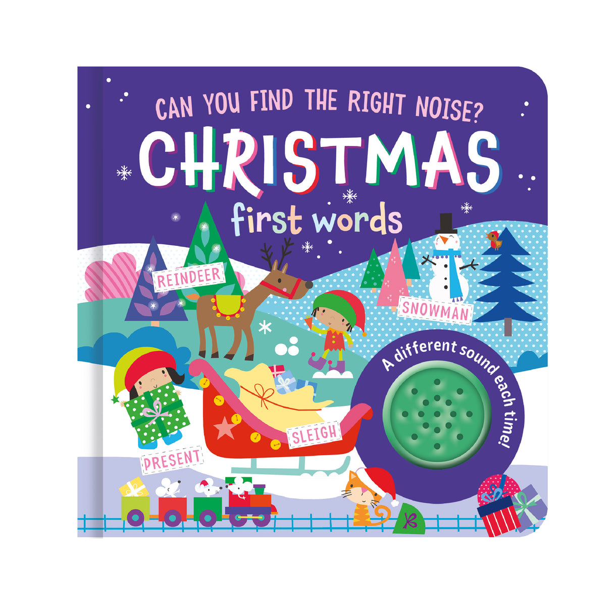 Christmas First Words - Can You Find The Right Noise? - Children’s Sound Book
