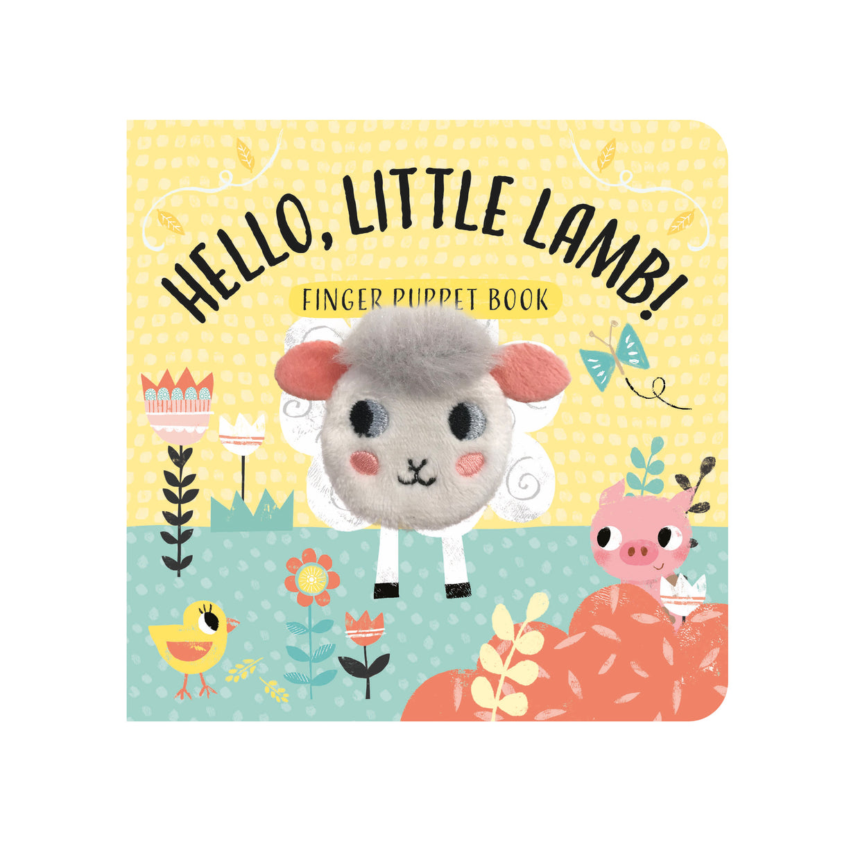 Hello Little Lamb - Children's Finger Puppet Book