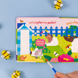 Magic Painting Book – Garden - Mess-Free Water Reveal Board Book