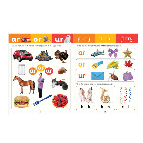 Children's Phonics Workbook – Reception Ages 4 to 5 Years