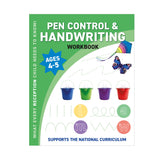 Children's Pen Control & Handwriting Workbook – Reception Ages 4 to 5 Years
