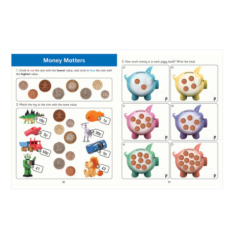 Children's Shape, Space & Measures Workbook – Reception Ages 4 to 5 Years