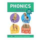 Children's Phonics Wipe Clean Book & Pen Set – Ages 3 to 5 Years