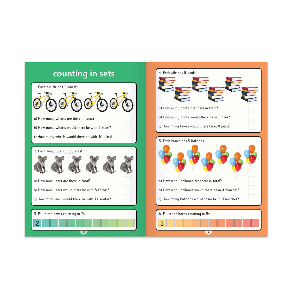 Children's Numbers Wipe Clean Book & Pen Set – Ages 5 to 6 Years