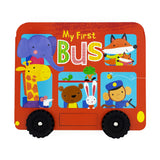 My First Bus – Chunky Wheeled Board Book for Toddlers – Push-Along Animal Story Book – Ages 3+