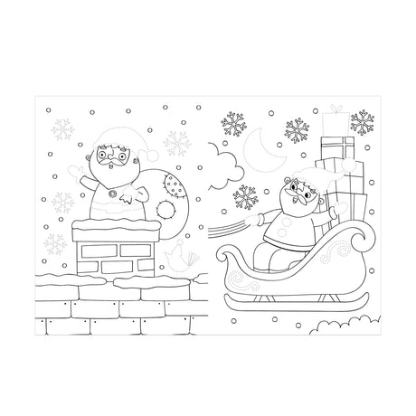 Dress Me Up Colouring & Activity Book – Santa