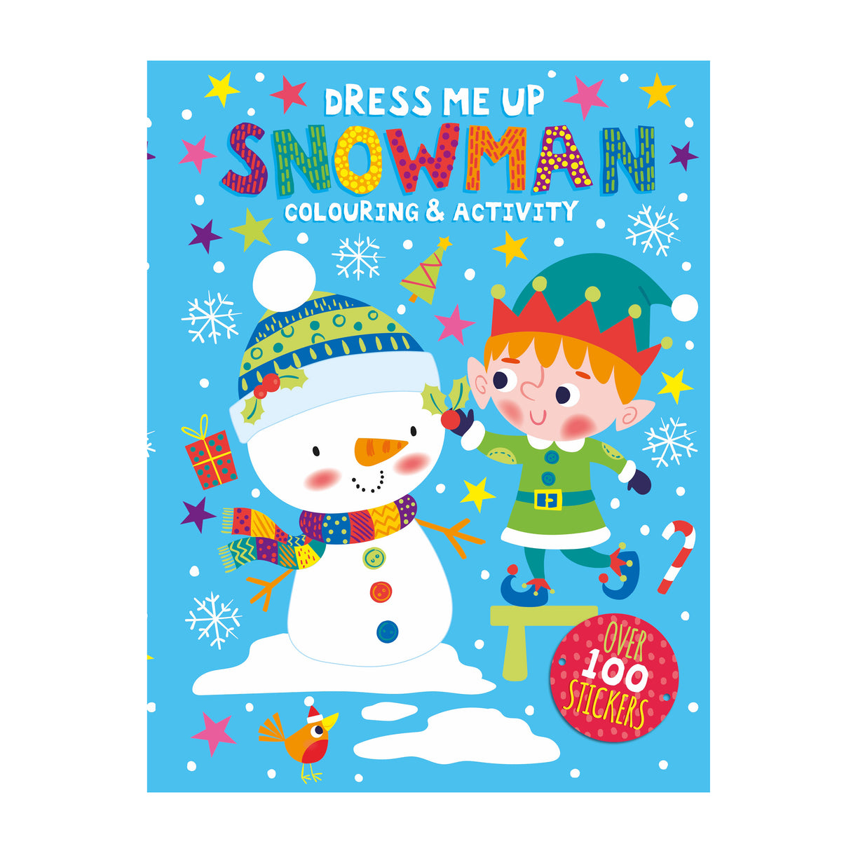 Dress Me Up Colouring & Activity Book – Snowman