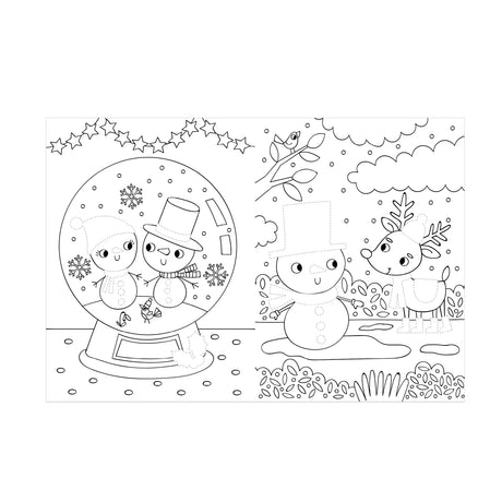 Dress Me Up Colouring & Activity Book – Snowman
