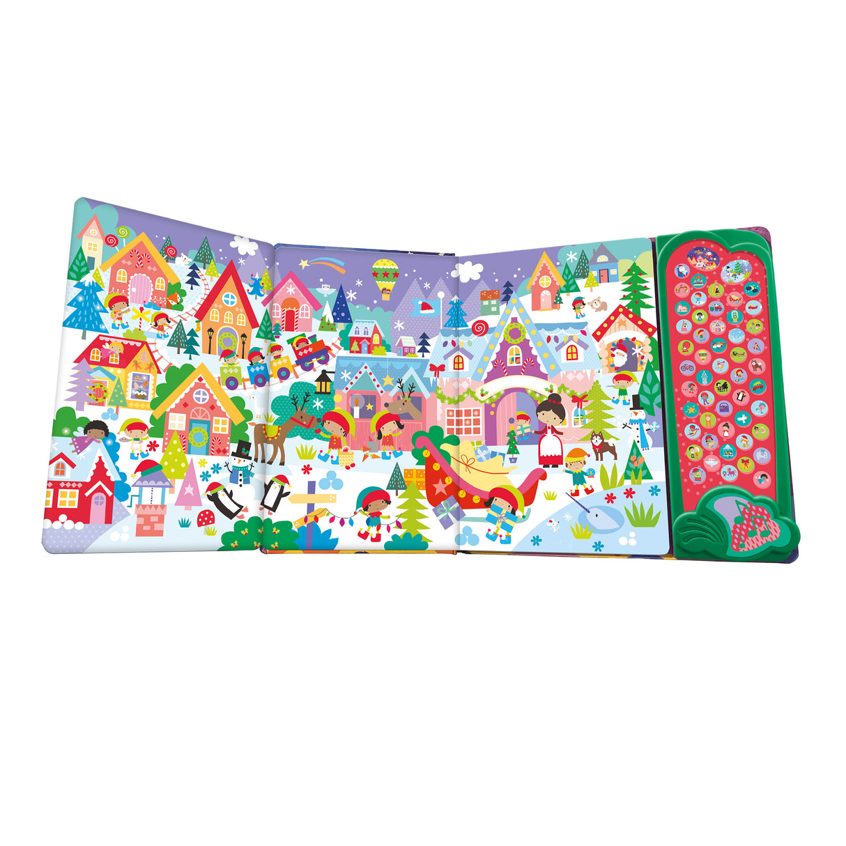 My First Look & Listen Christmas - Interactive 50 Sound Button Book