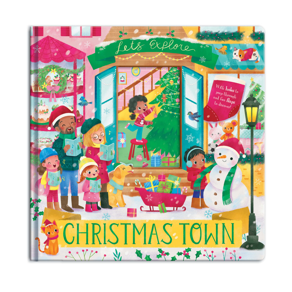 Let’s Explore Christmas Town - Lift-the-Flap Book