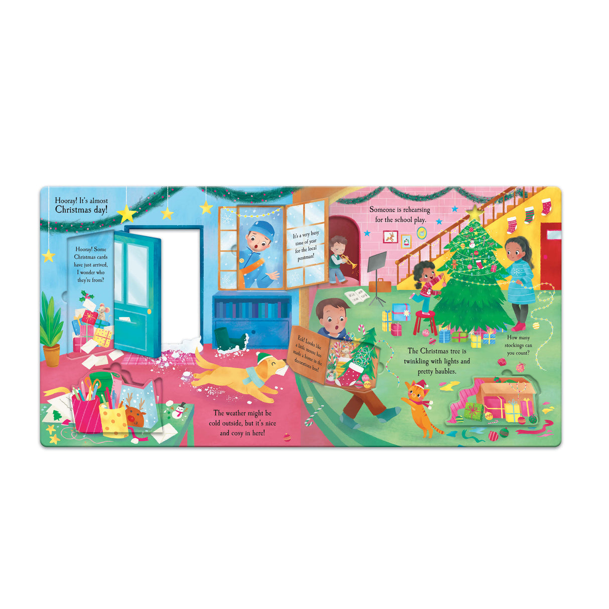 Let’s Explore Christmas Town - Lift-the-Flap Book