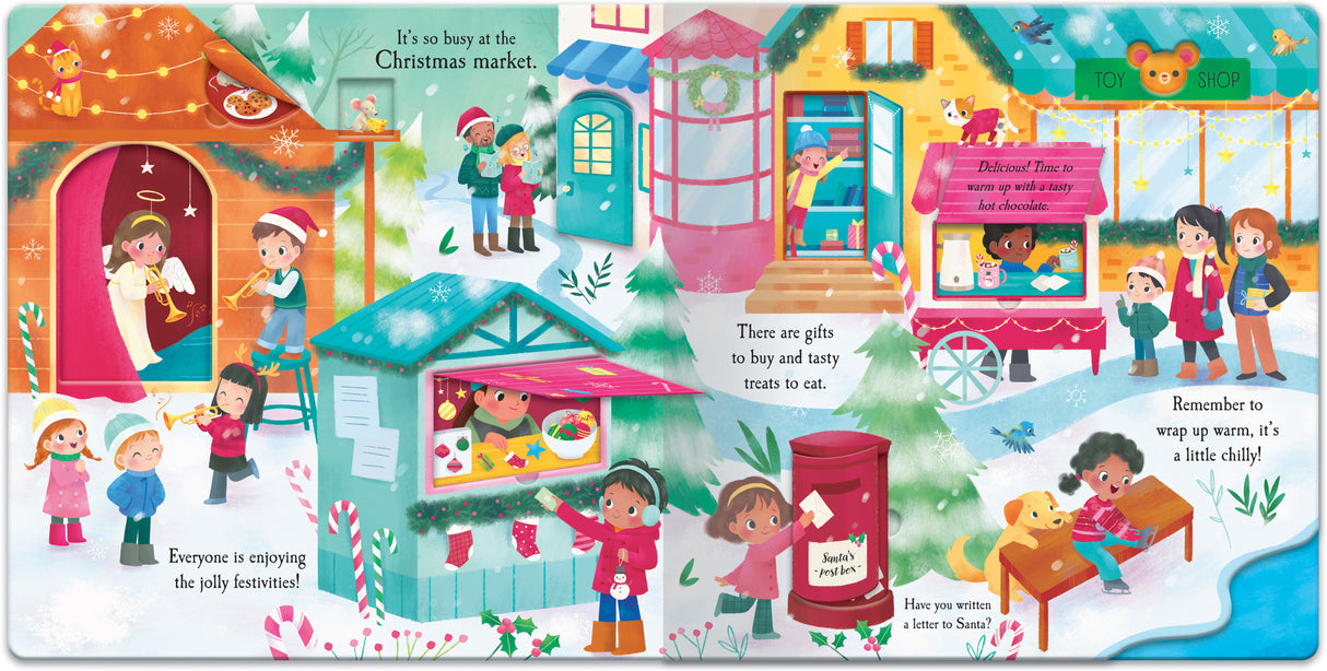 Let’s Explore Christmas Town - Lift-the-Flap Book
