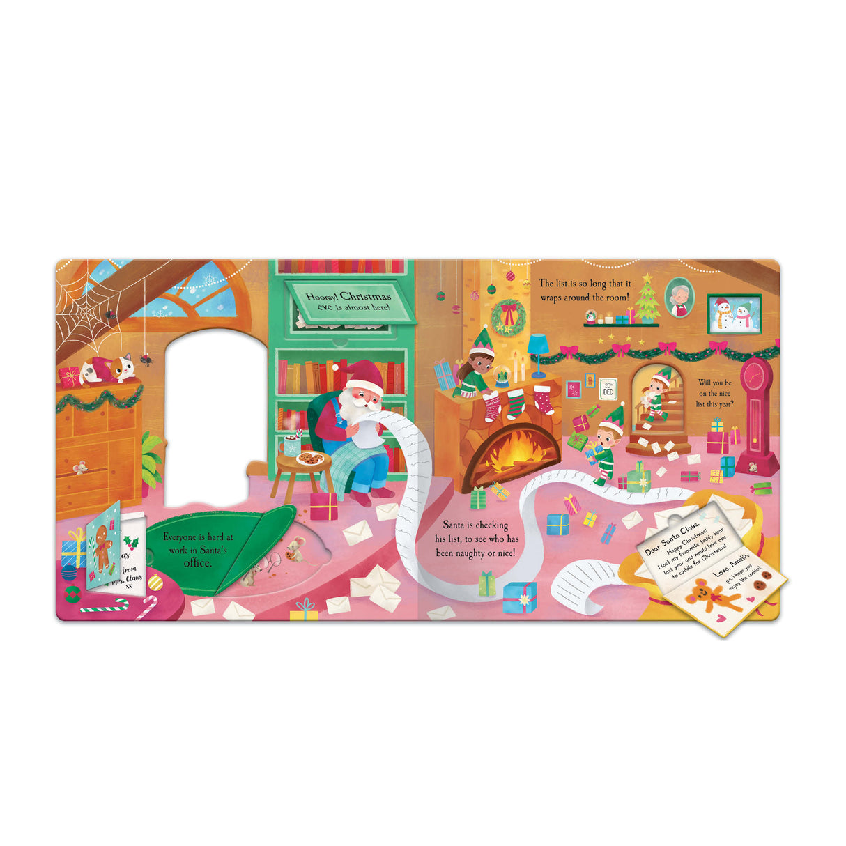 Let’s Explore Santa’s Village - Lift-the-Flap Book