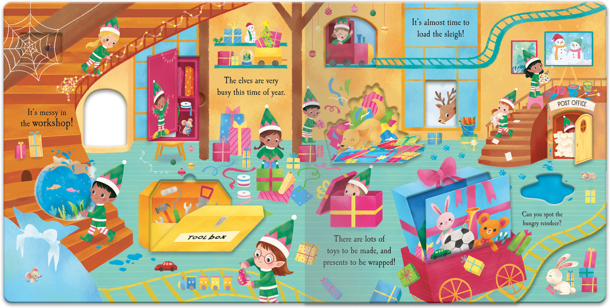 Let’s Explore Santa’s Village - Lift-the-Flap Book