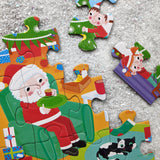Jigsaw Puzzle & Book Set - Santa
