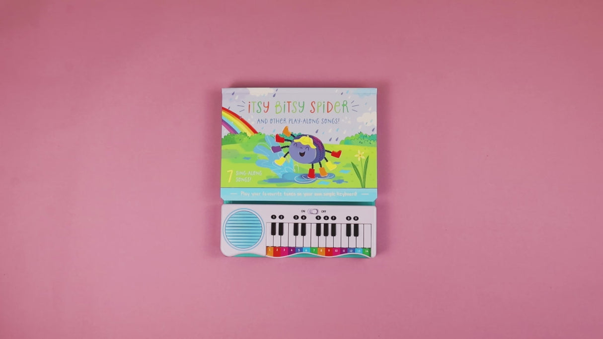 Itsy Bity Spider – Colour-Coded Nursery Rhyme Piano Book