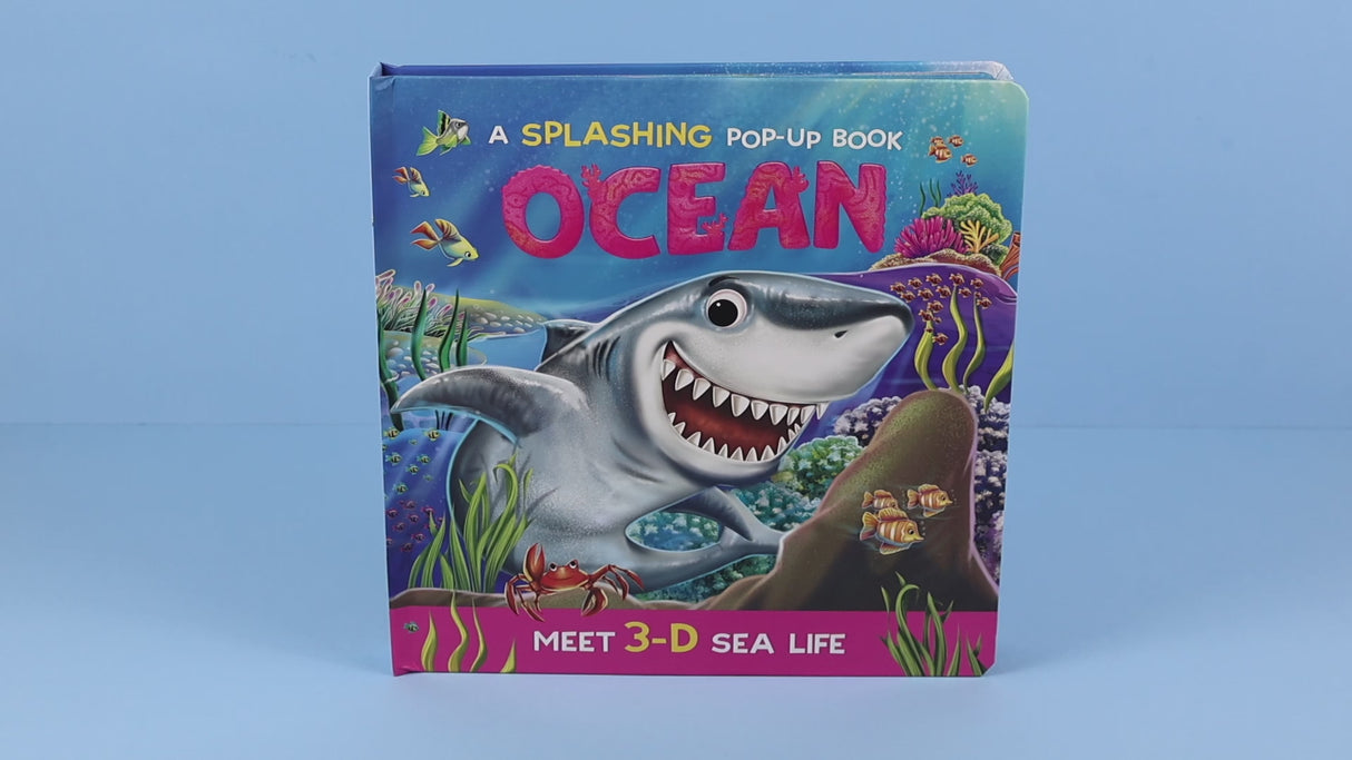 Ocean Splashing Pop-Up Book – Meet 3D Sea Life!