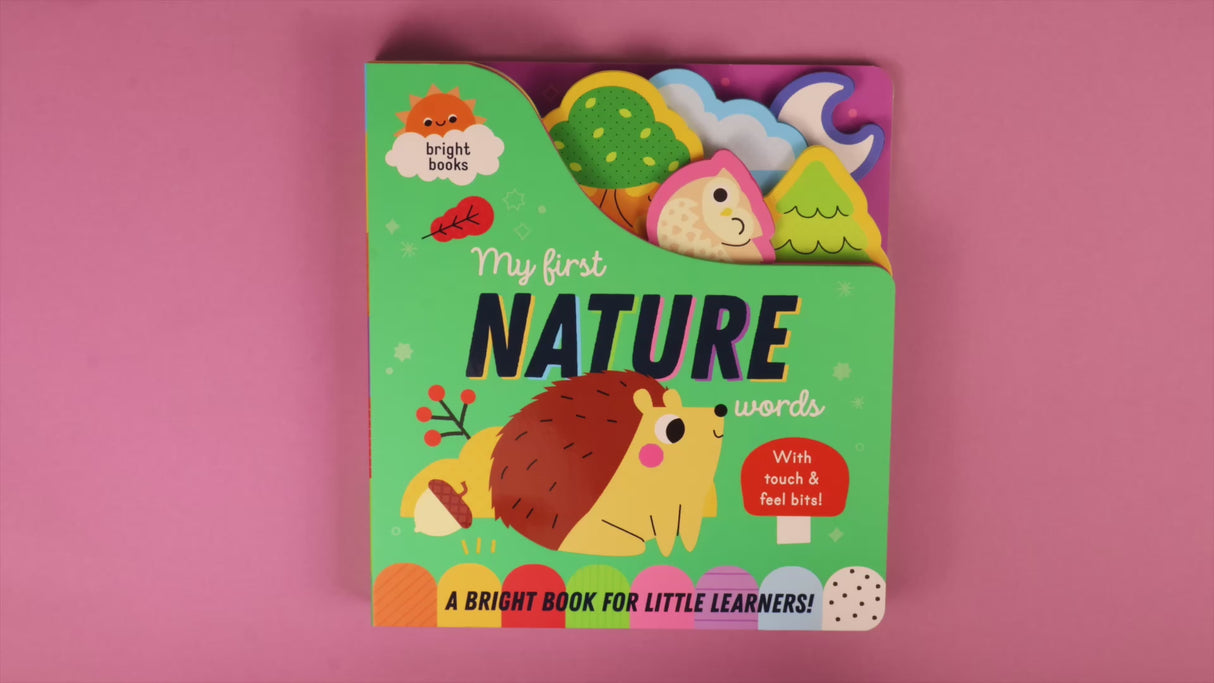 My First Nature Words - Chunky Early Learning Book