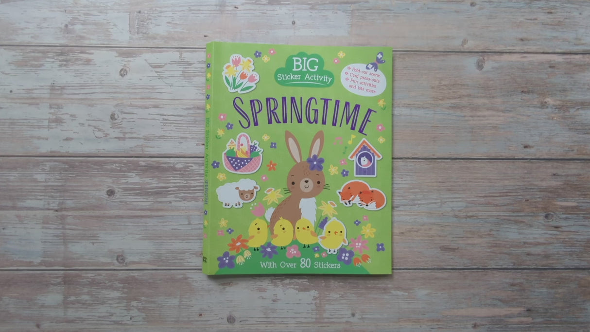 Big Sticker Activity Book – Easter