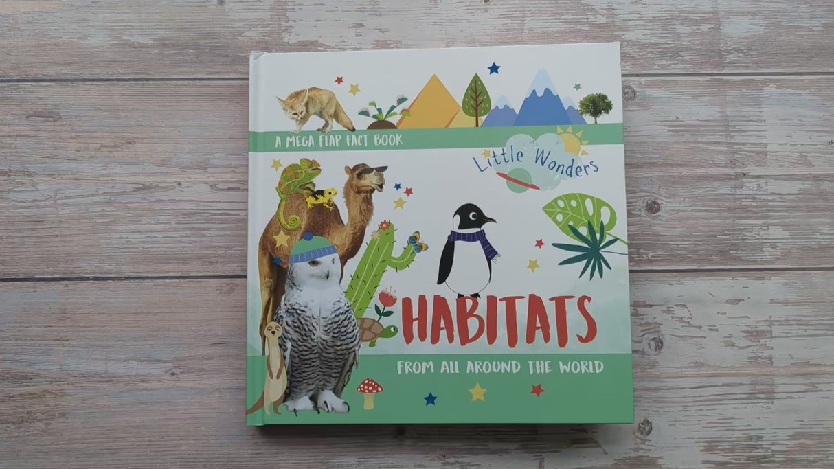 Habitats: From All Around the World - Children’s Lift-the-Flap Book