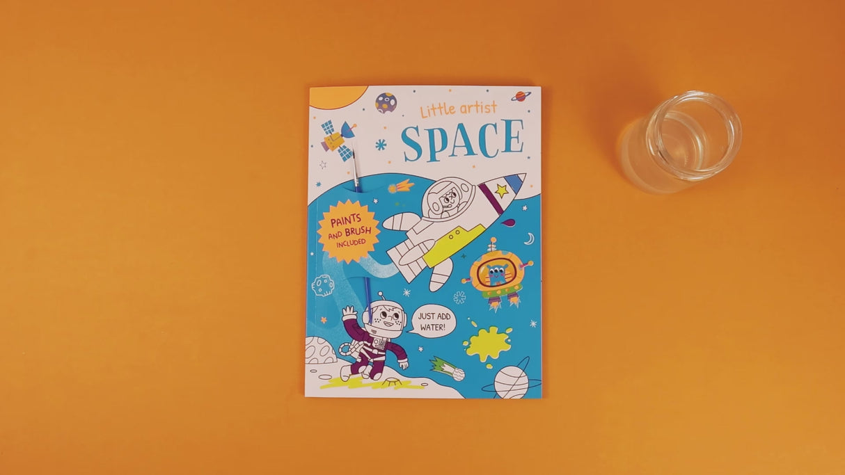 Little Artist Magic Painting Book – Space