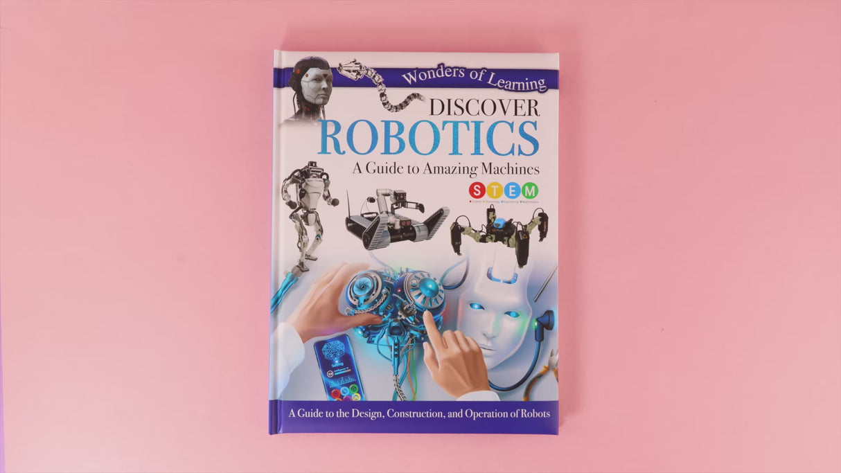 Discover Robotics - Children's Reference Book - STEM Learning