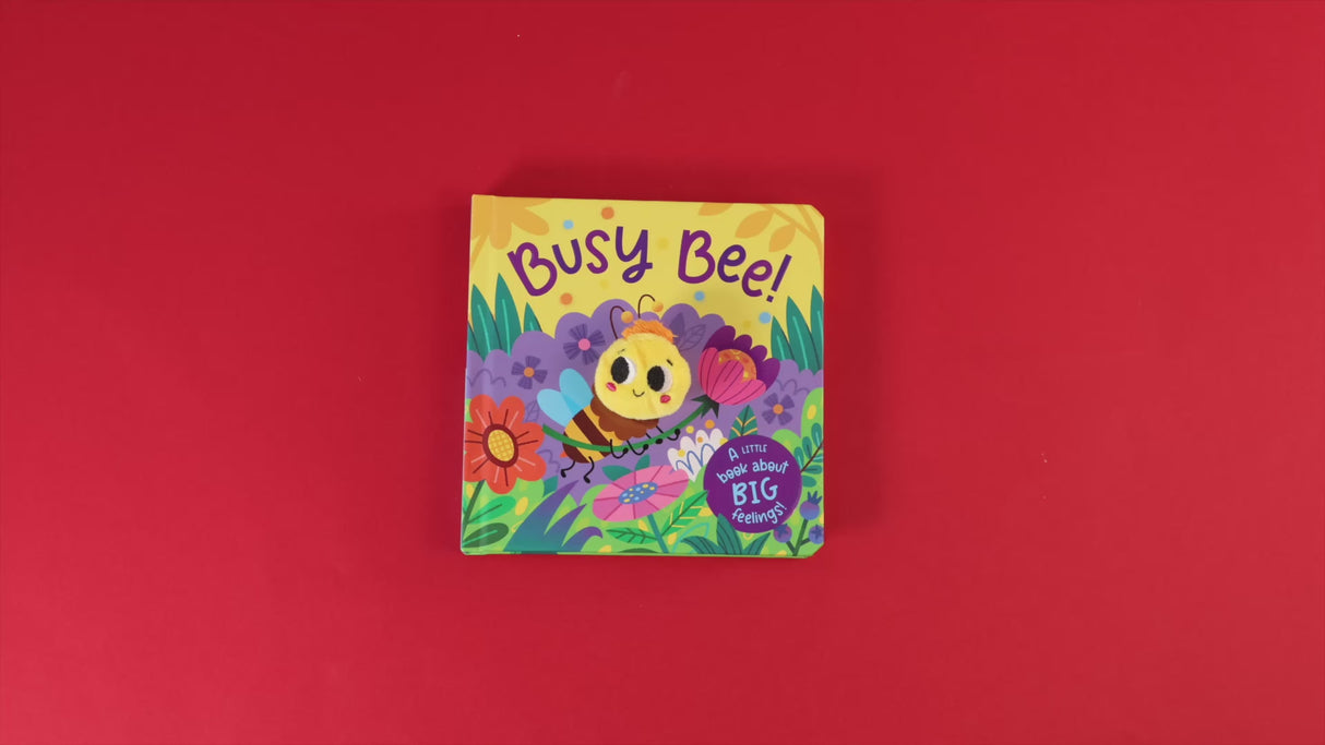 Busy Bee! Finger Puppet Board Book