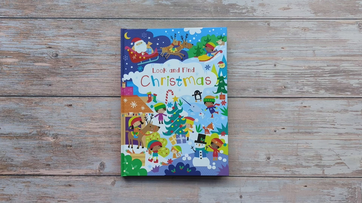 Let’s Spot Christmas - Festive Fold-Out Spotting Book for Children