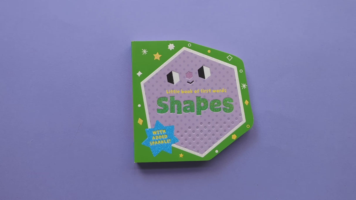 Little Book of First Words – Shapes - Sparkly Board Book