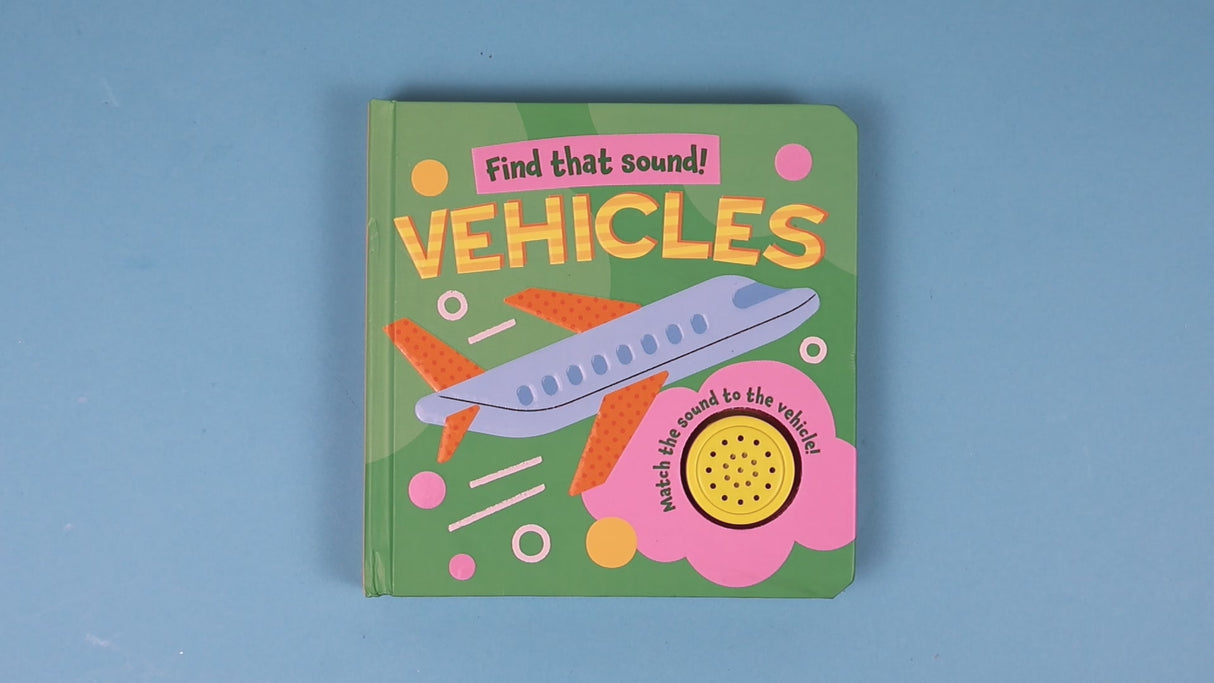 Find That Sound Vehicles – Children’s Sound Book