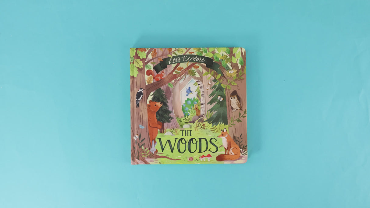 Let's Explore The Woods - Children's Lift-The-Flap Book