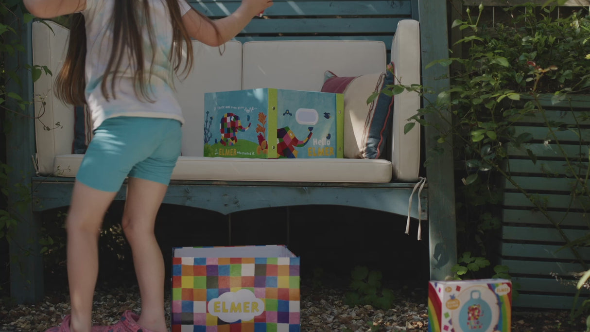 Hello Elmer Collapsible Storage Box