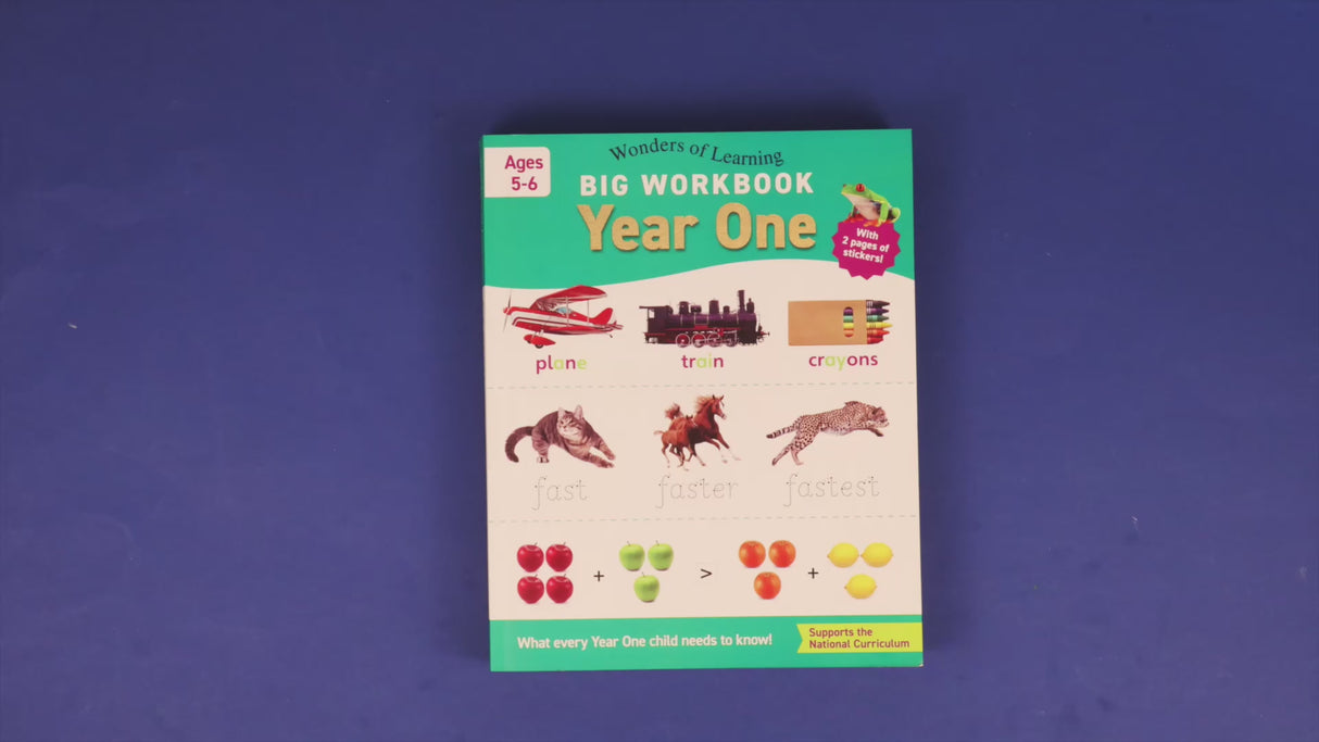 Children's Big Workbook – Year One Ages 5 to 6 Years