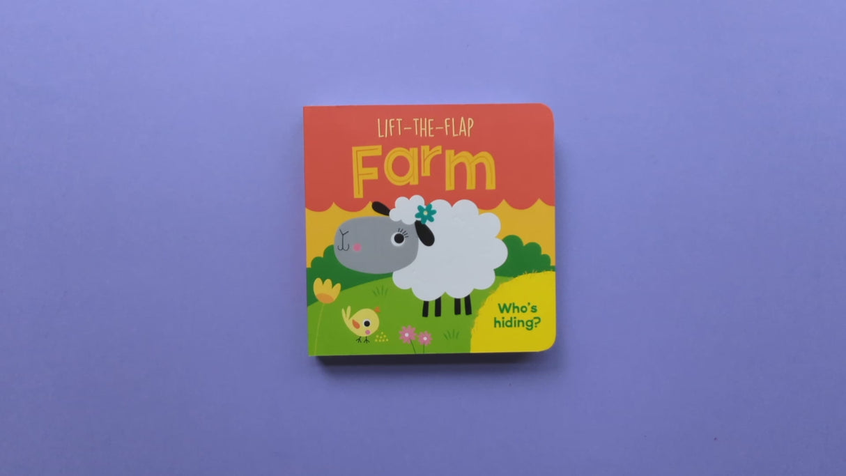 Lift-The-Flap Farm – Children’s Board Book