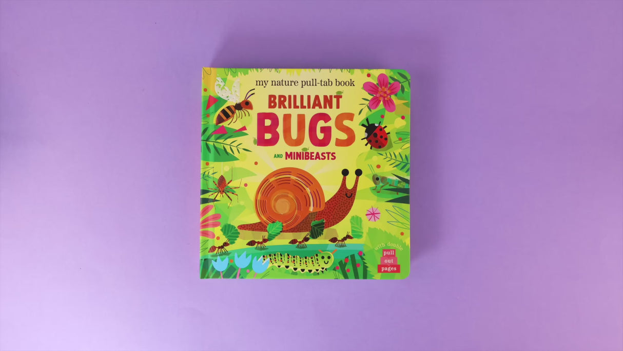 Brilliant Bugs and Minibeasts - My Nature Pull‑Tab Board Book