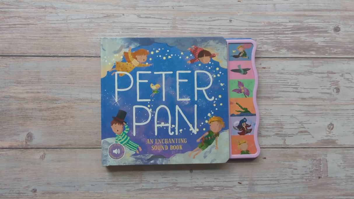 Peter Pan Fairy Tale Sound Book - 6 Enchanting Sound Buttons To Press And Play