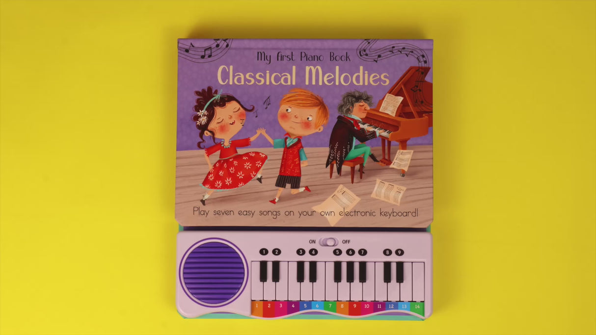 Classical Melodies - Colour-Coded Piano Book