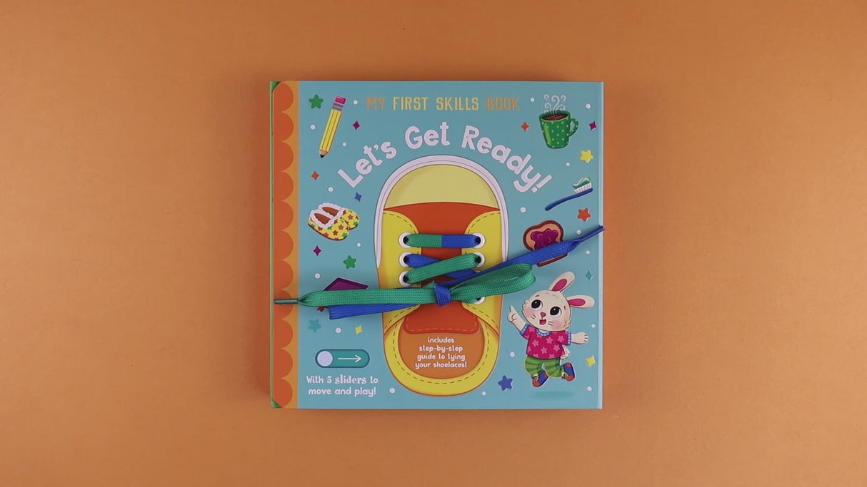 Let’s Get Ready Activity Book –  With 5 Sliders to Move and Play