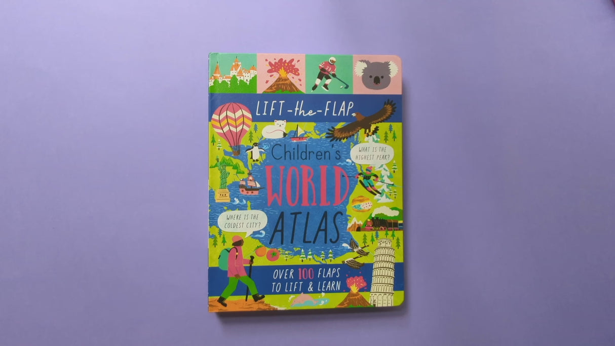 Children’s World Atlas – Lift-the-Flap Book