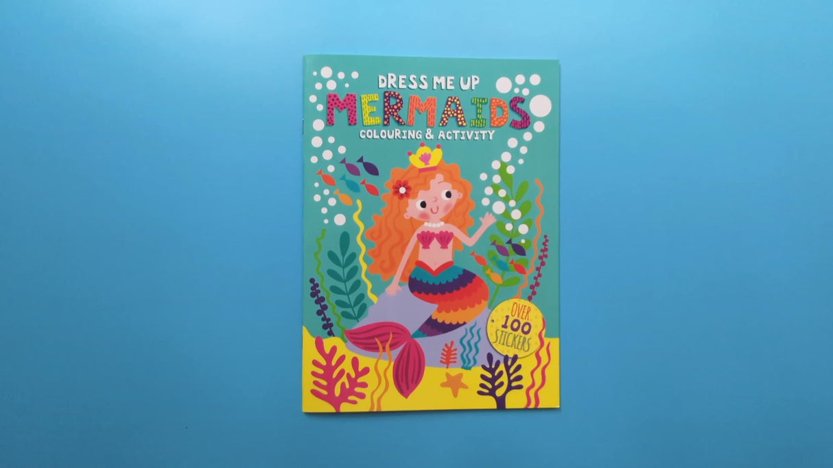 Dress Me Up Colouring & Activity Book - Mermaids