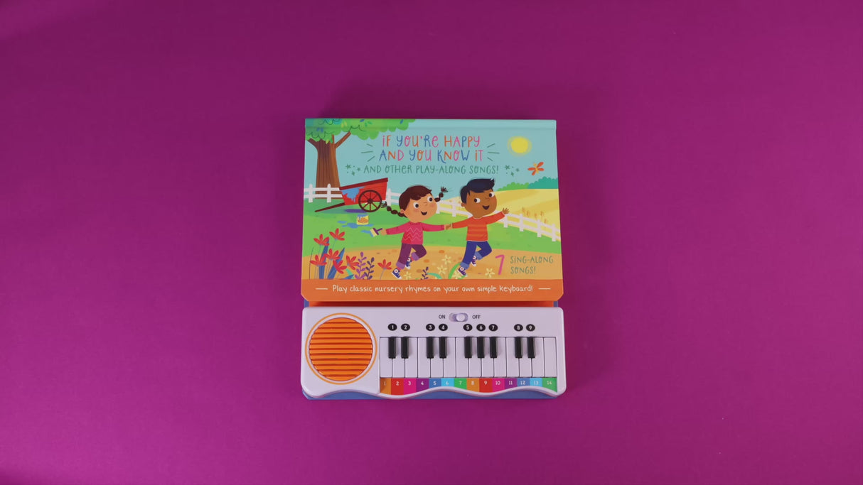 If You’re Happy And You Know It - Colour-Coded Piano Book