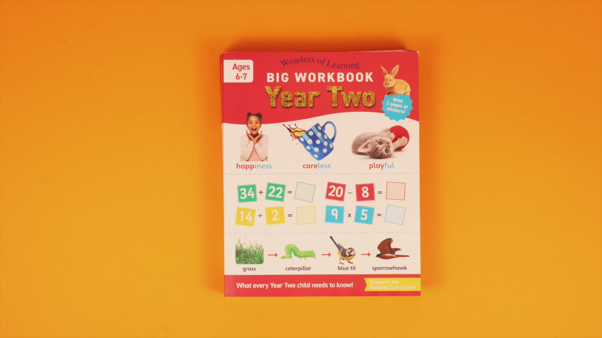 Children's Big Workbook – Year Two Ages 6 to 7 Years