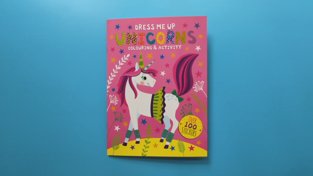 Dress Me Up Colouring & Activity Book - Unicorns